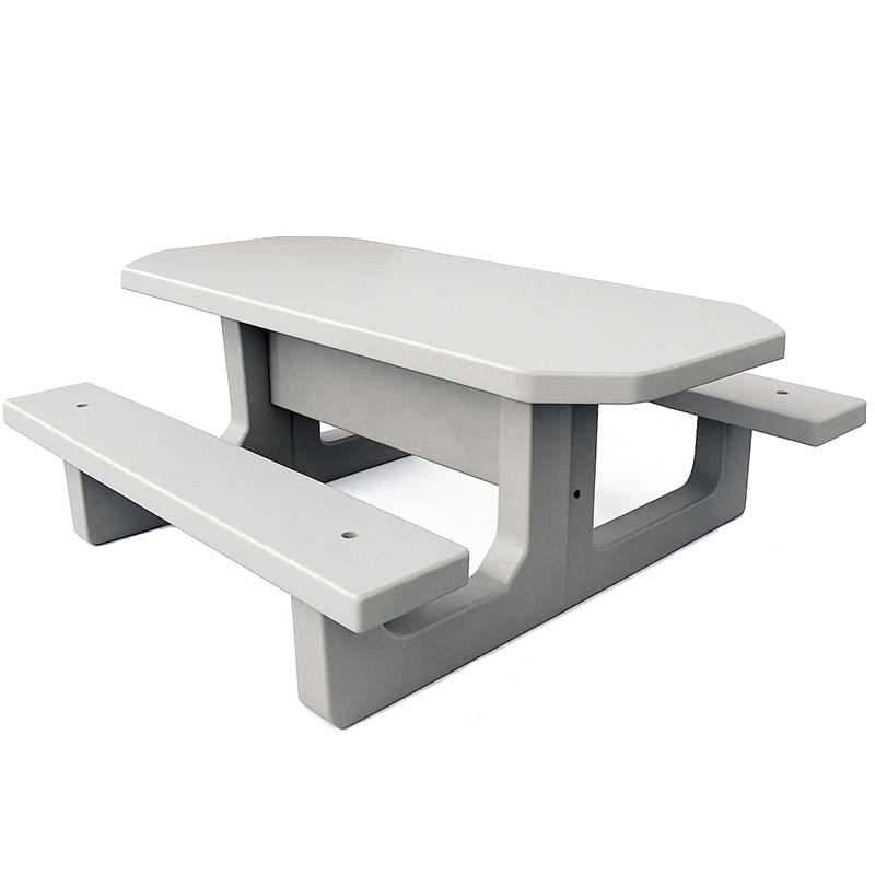 Table pique-nique béton PMR - Couleur