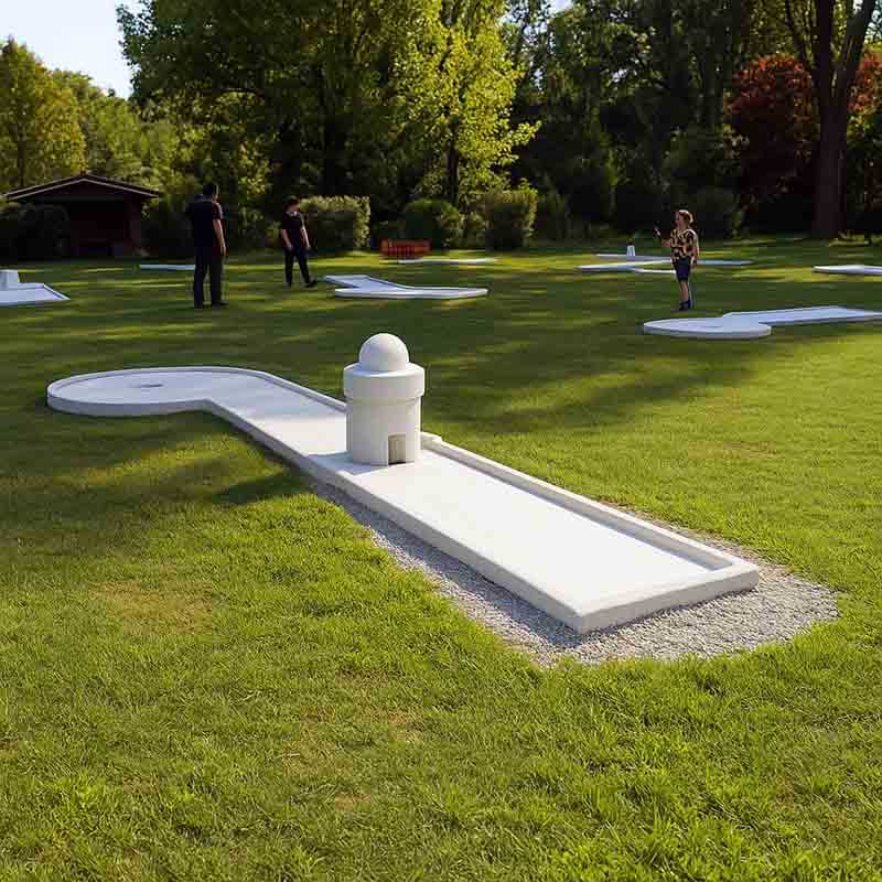 Parcours mini-golf - 18 pistes