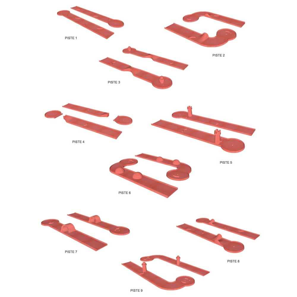 Parcours MINI-GOLF - 12 pistes - Version compacte