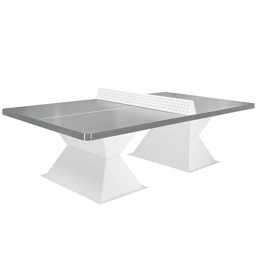 Table ping-pong Diabolo - Filet antivandalisme - Gris RAL 7040