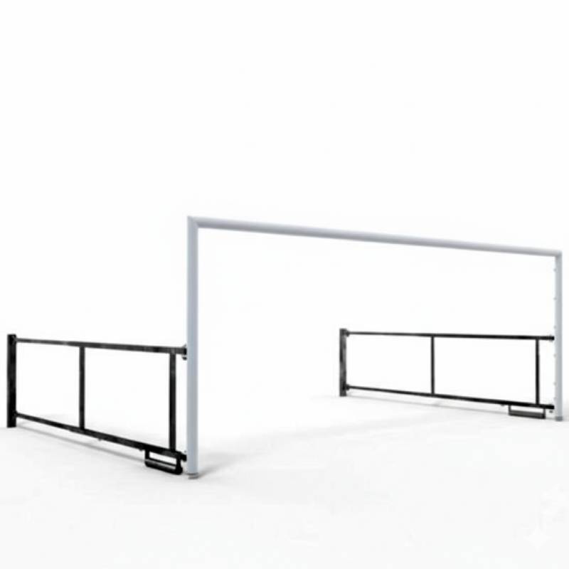 Buts minimes rabattables - Profondeur 2,30 à 3,80 m (La Paire)