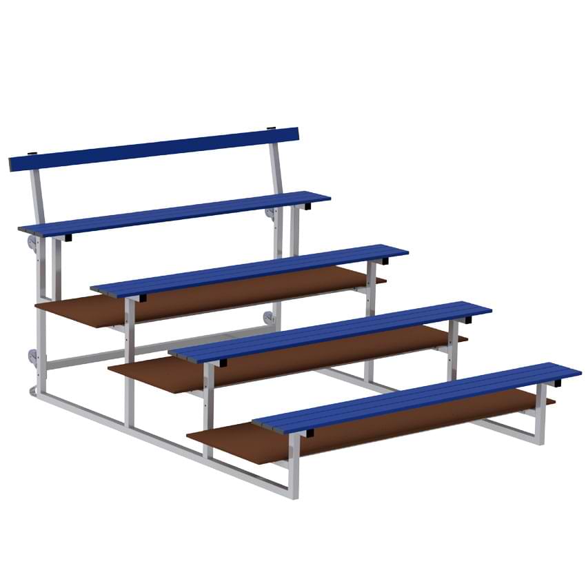 Tribunes mobiles 4 rangs (16 personnes)