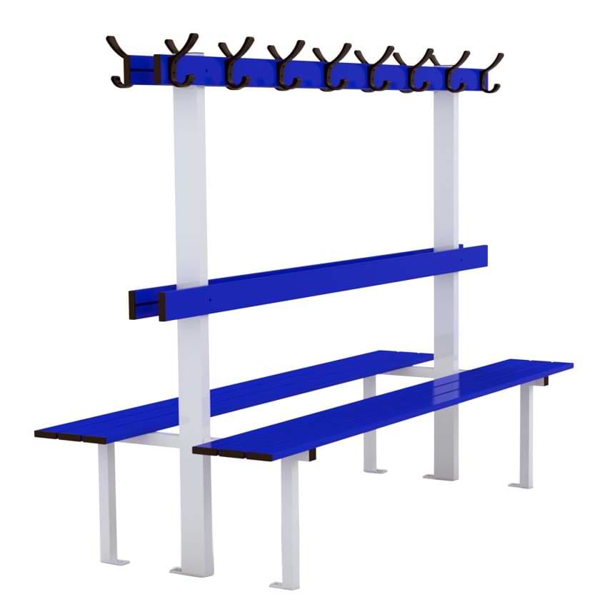 Banc de vestiaire central
