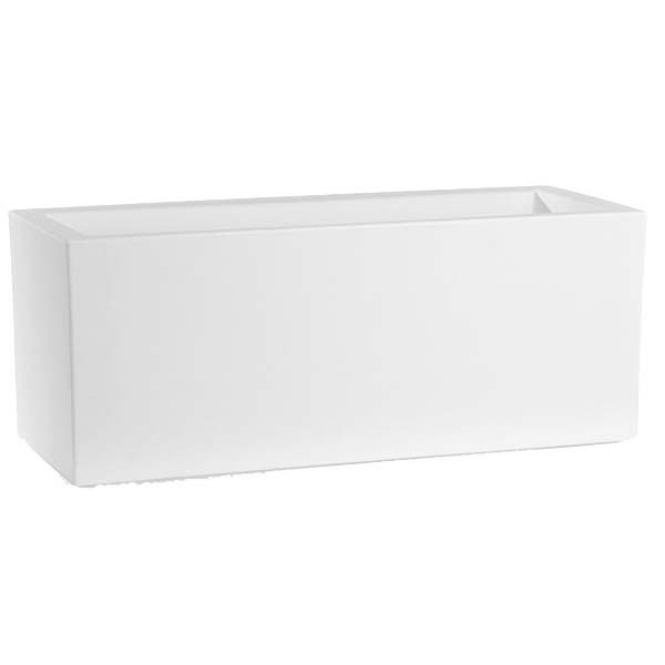 Jardinière Graminée - H. 400 X L. 1000 X P. 400 mm - Blanc