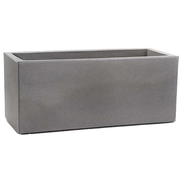 Jardinière Graminée - H. 500 X L. 1150 X P. 500 mm - Gris Tourterelle