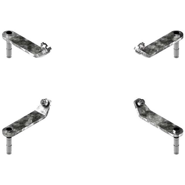 Option : Kit d'ancrage (4 pattes + chevilles)