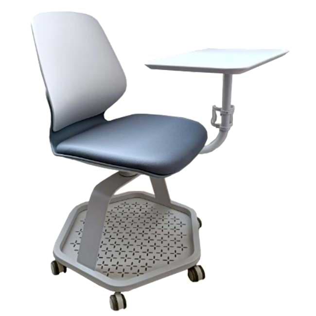 Chaise mobile 360° avec tablette Mobi'Stud