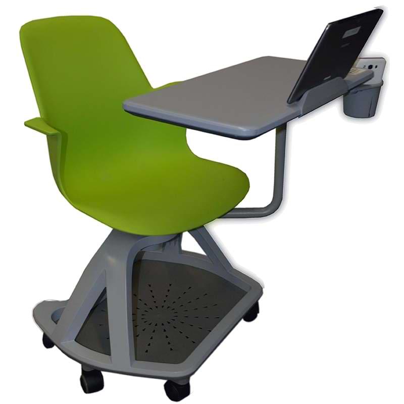 Chaise mobile 360° avec tablette Mobi'Eco