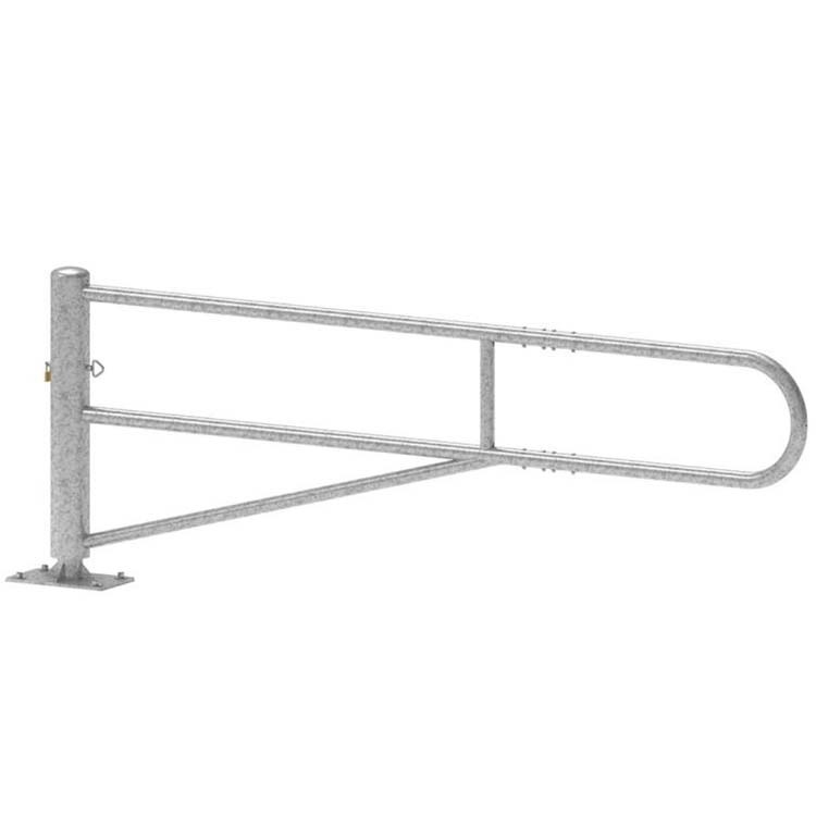 Barrière tournante acier galvanisé - L. 3000 mm