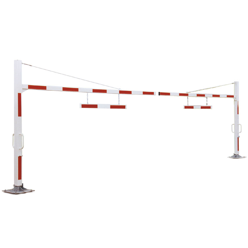 Portique limitation hauteur pivotant - Hauteur 1,9 à 2,5 m - Largeur 7 à 12 m