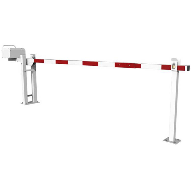 Barrière levante - Lisse aluminium réglable de 3,20 à 6,40 m