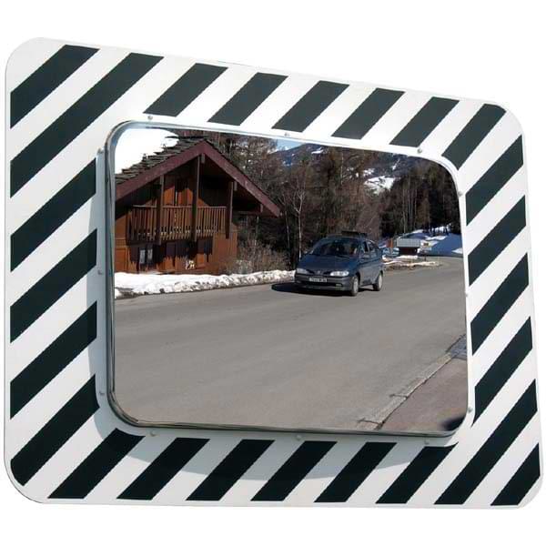 Miroir de circulation anti-givre et anti-buée - Optique 800 X 600 mm