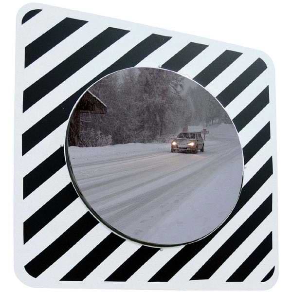 Miroir de circulation anti-givre et anti-buée - Optique D. 600 mm