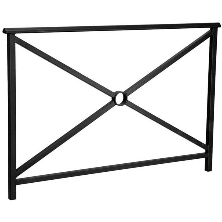 Barrière de ville Fleurance 1500 mm - Noir RAL 9005