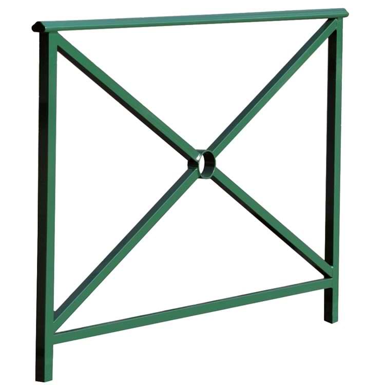 Barrière de ville Fleurance 1500 mm - Noir RAL 9005