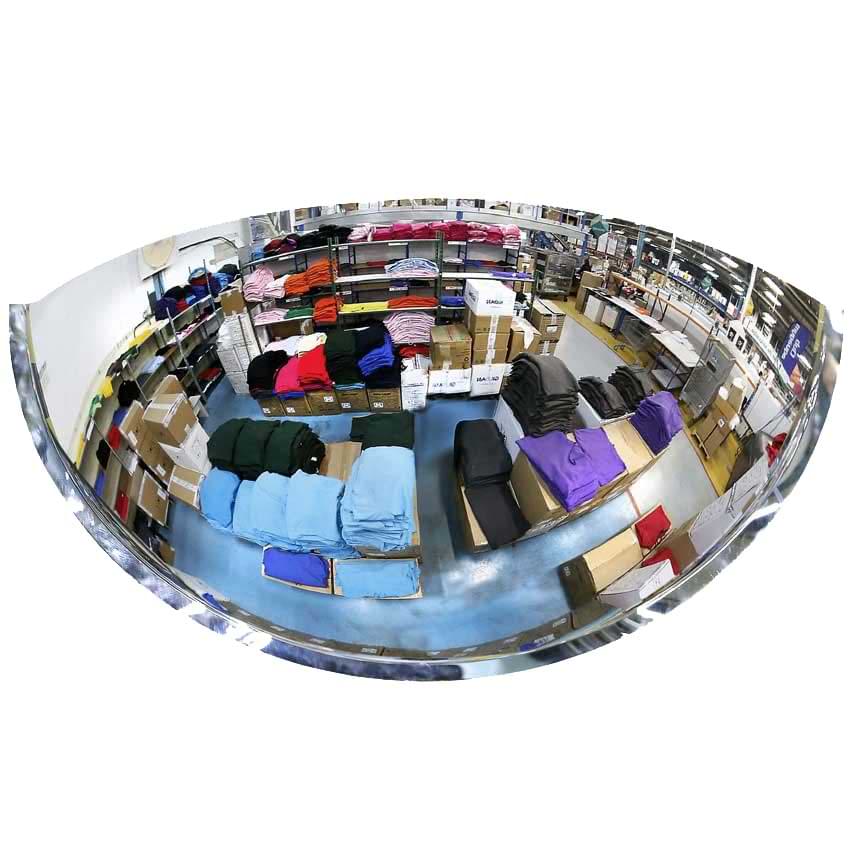 Miroir 180° - 1/4 de sphère - D. 800 mm
