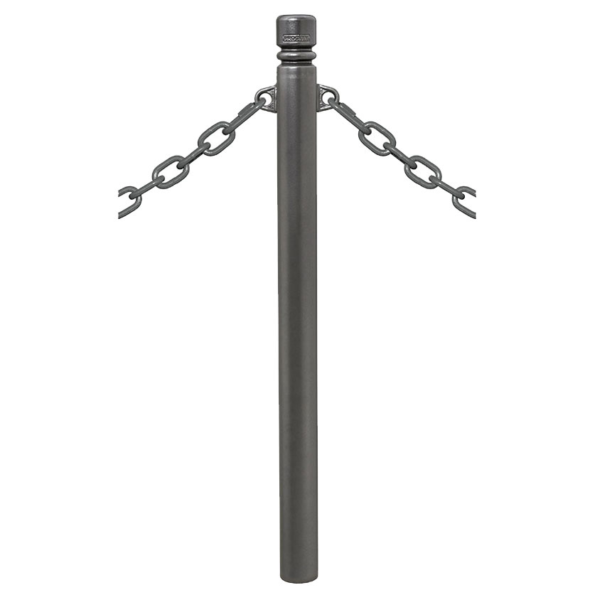 Potelet à chaine 2 anneaux - Pommeau Gorge City