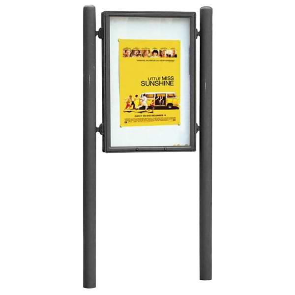 Panneau vitrine H. 1255 X L. 900 mm - Version simple face