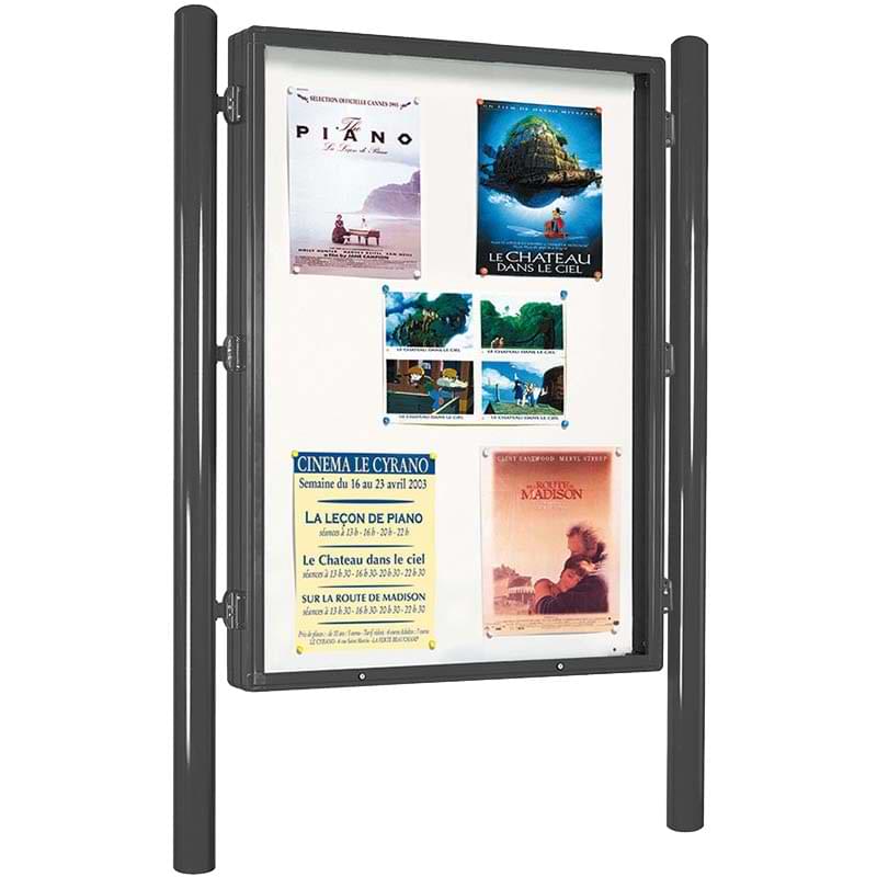 Panneau vitrine H. 1700 X L. 1255 mm - Version double face