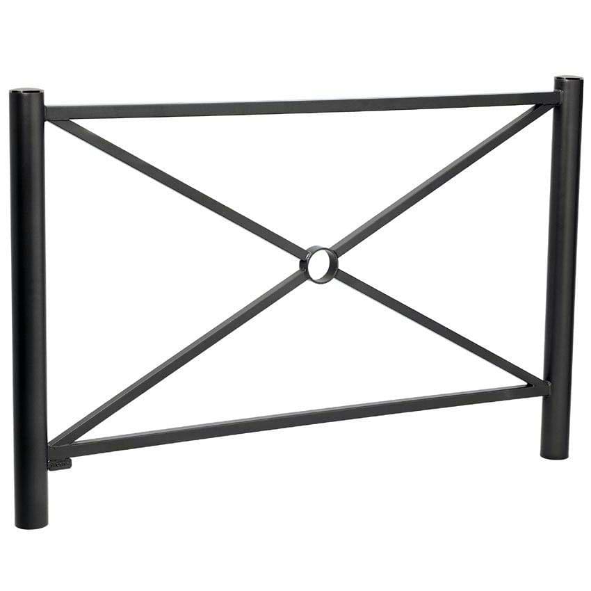 Barrière de ville Chaumont L. 1572 mm - Pommeaux Inox