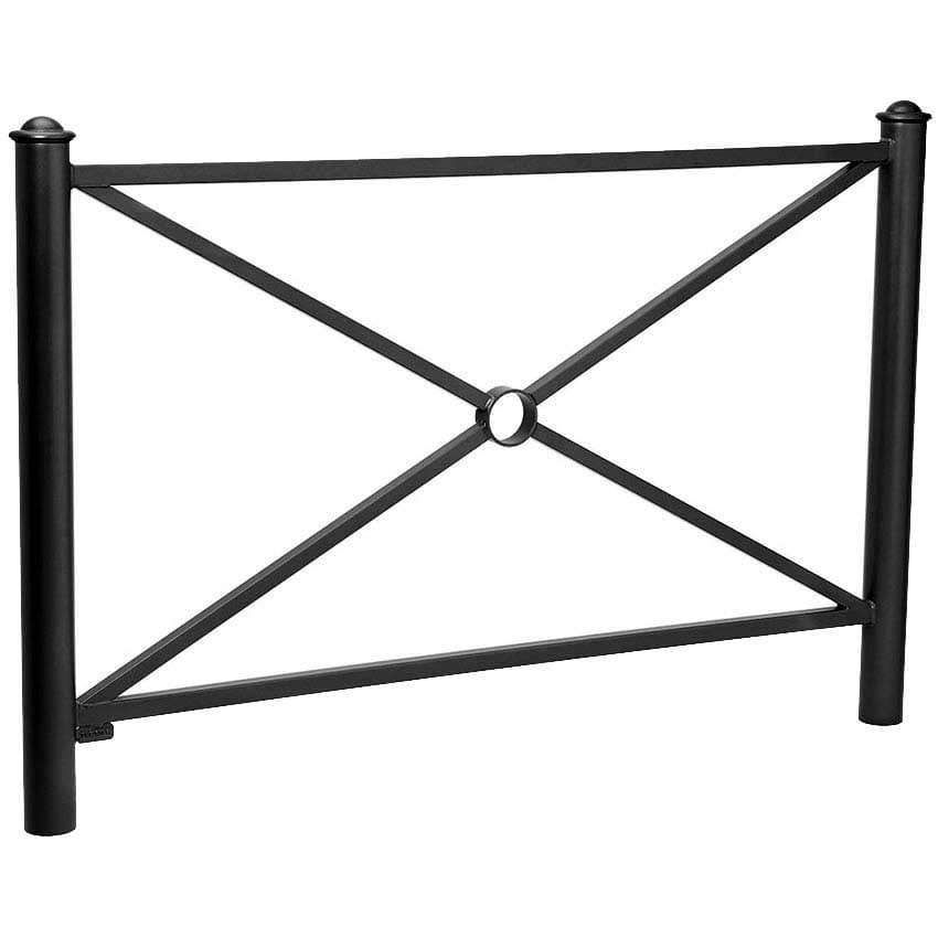 Barrière de ville Chaumont L. 1572 mm - Pommeaux Agora