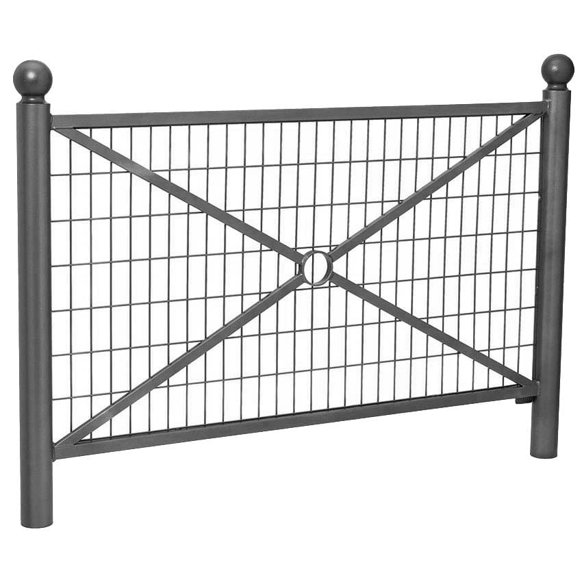 Barrière Chaumont grillagée - Pommeaux Gorge