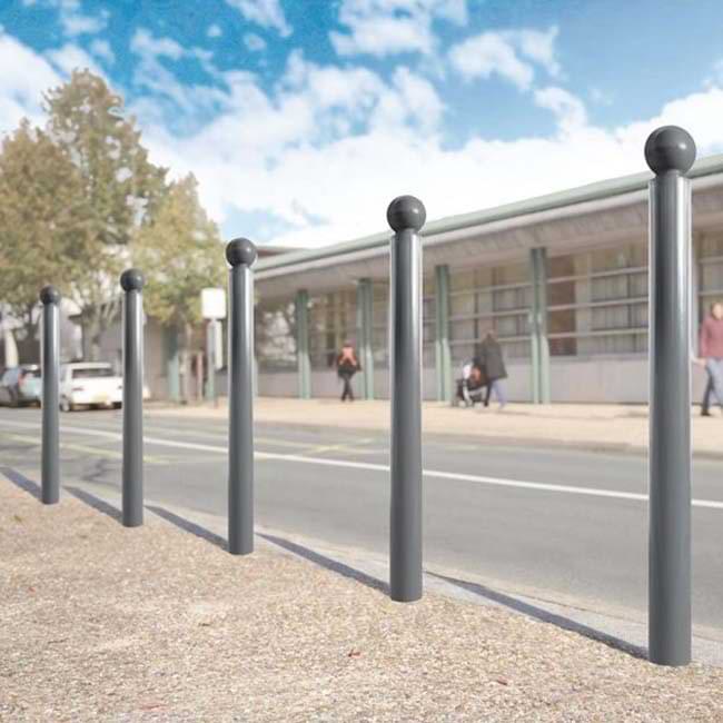 Potelet de ville à boule