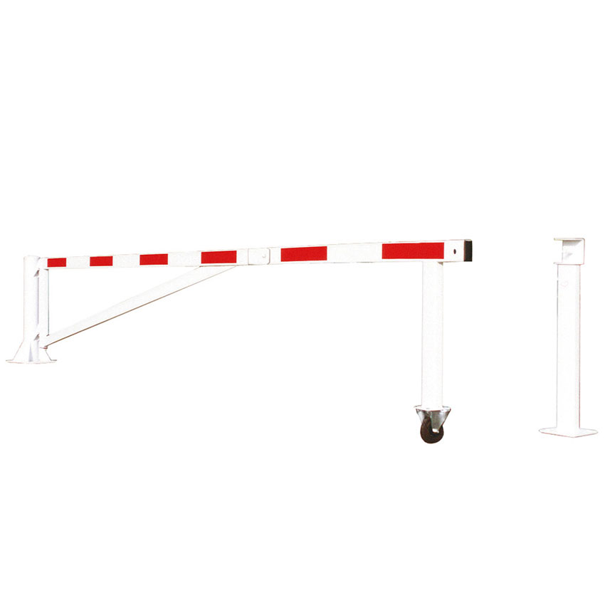 Barrière tournante sur roulette - L. 8 m