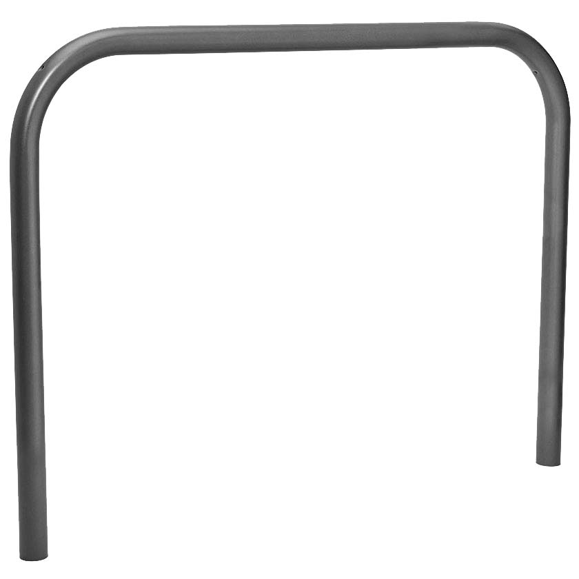 Arceau simple peint au RAL - L. 1500 mm - Sur platines