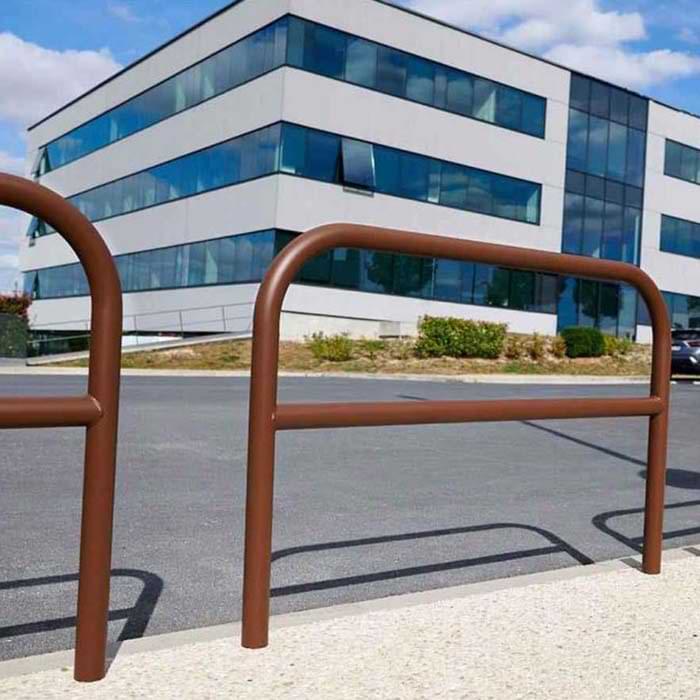 Arceau renforcé peint au RAL - L. 1500 mm - A sceller