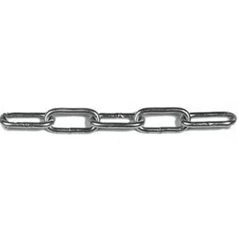 Chaîne petite maille - D. 5 X H. 10 X L. 35 mm - Galvanisée