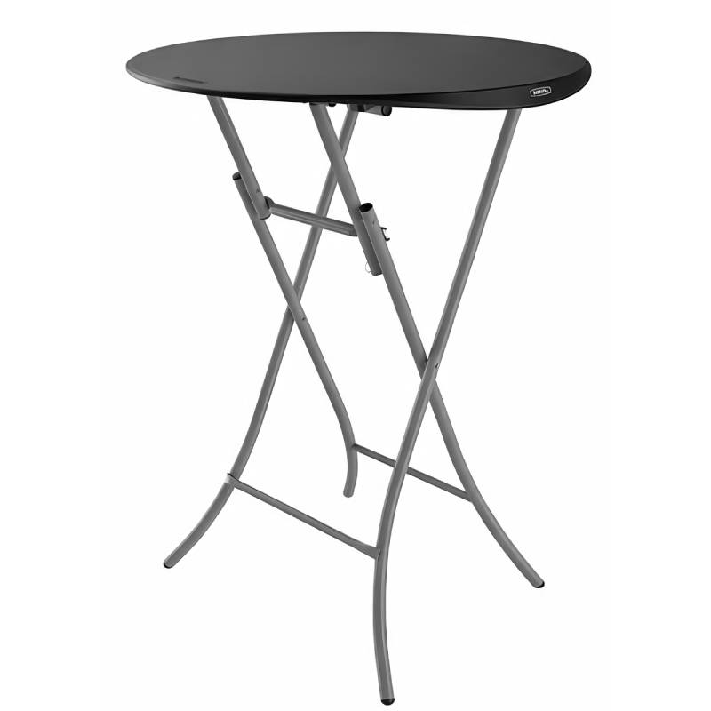 Table pliante mange-debout Lifetime - Blanc