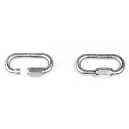 Maillon rapide grande maille D. 12 X H. 24 X 80 mm - Galvanisé