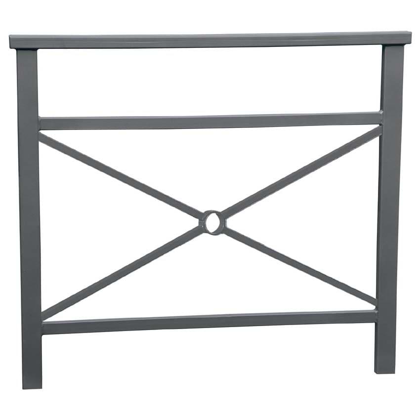 Barrière de ville Venise tôlée - L. 1000 mm