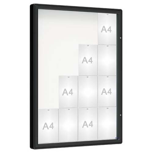 Vitrine extérieure Urban 16 A4 - Couleur