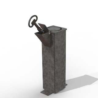 Système d'amovibilité pour potelet Amsterdam