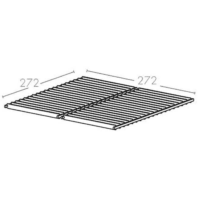 Option : Brise soleil toiture - Module 272 X 272 cm