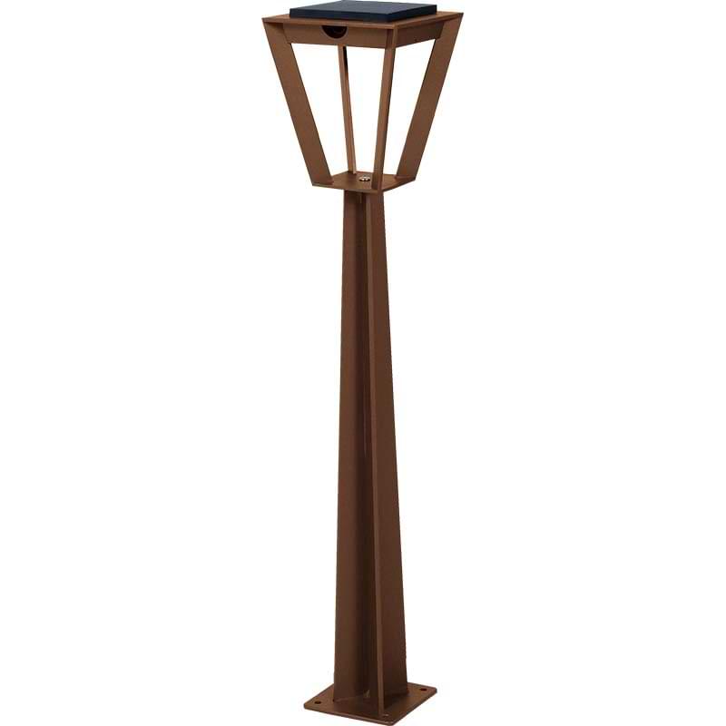Borne d'éclairage Metro H. 900 mm - Corten