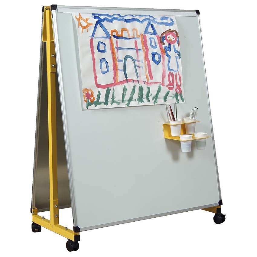 Chevalet enfant mobile 2 faces - 110 X 94 cm