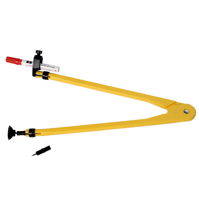 Compas à ventouse 40 cm