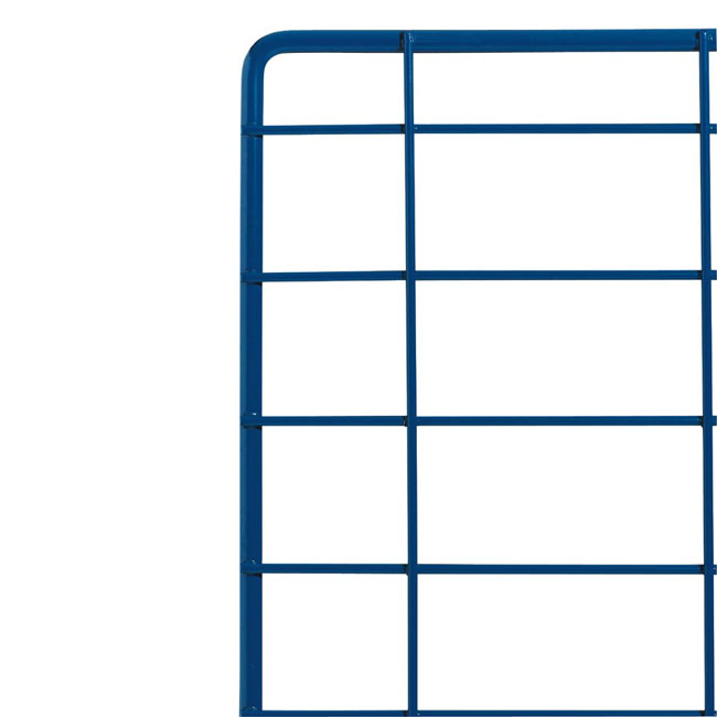 Grille exposition - H. 172 X L. 122 cm - Bleu
