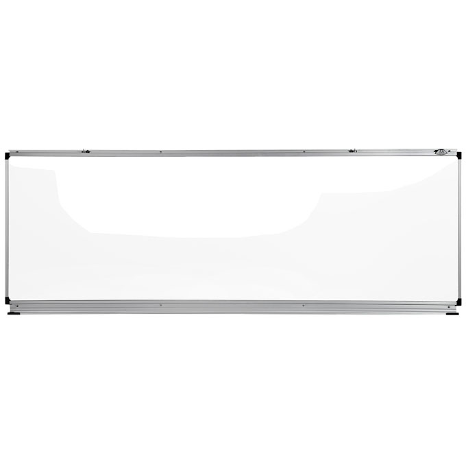 Piste graphique murale H. 60 X L. 200 cm - Blanc