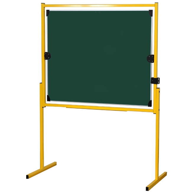 Tableau pivotant 100 X 120 cm - 2 faces vertes