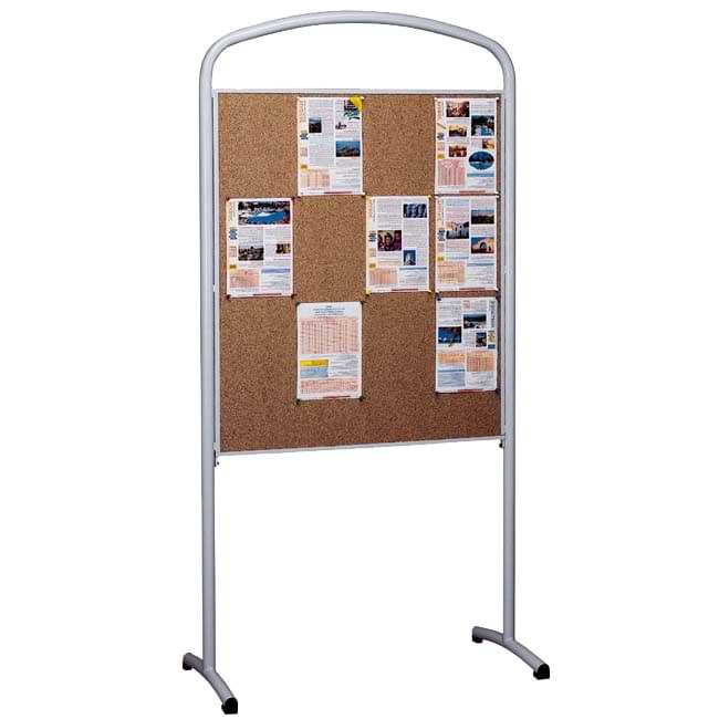 Panneau d'affichage mobile liège ou tôle