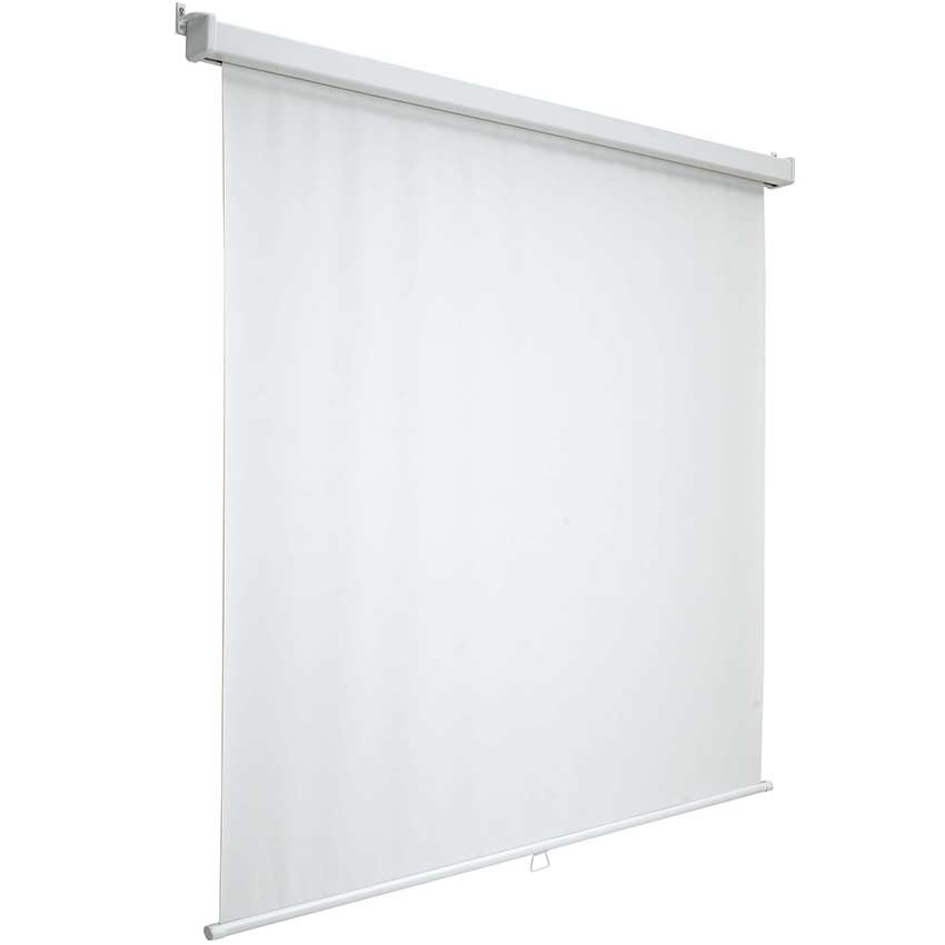 Ecran de projection mural manuel - 112 X 180 cm - Format 16:10