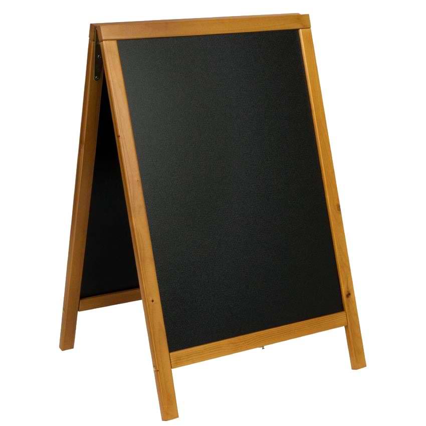 Chevalet finition laquée noire 85 X 55 cm