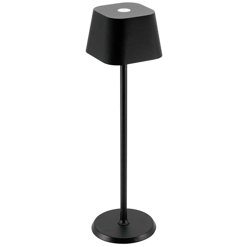 Lampe de table sans fil Led - Grand modèle - Noir