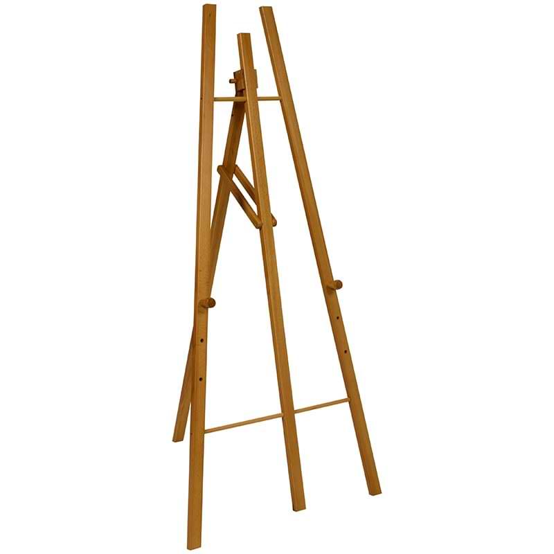 Chevalet porte-ardoise H. 165 X L. 63 X P. 60 cm - Teck