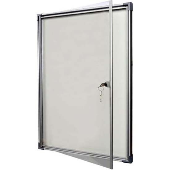 Vitrine intérieure slim - Fond tôle -  Format 4 A4