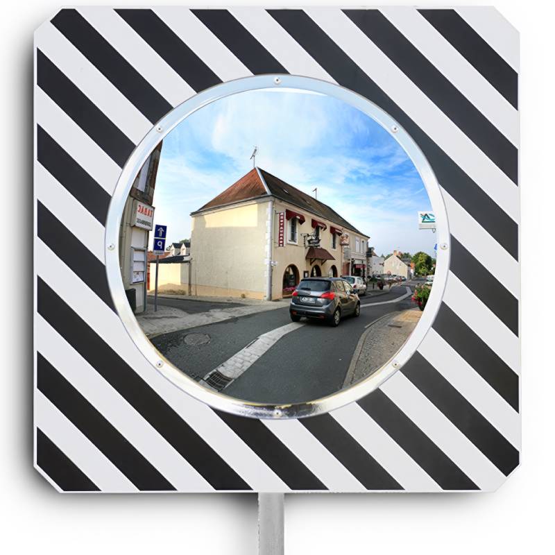 Miroir routier conforme Plexi+ - D. 600 mm